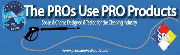 PRESSURE WASH SOAPS AND CHEMICALS